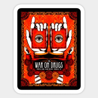 The War On Dru6gs Sticker